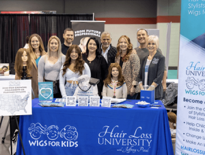 Wigs For Kids Certified Service Provider booth